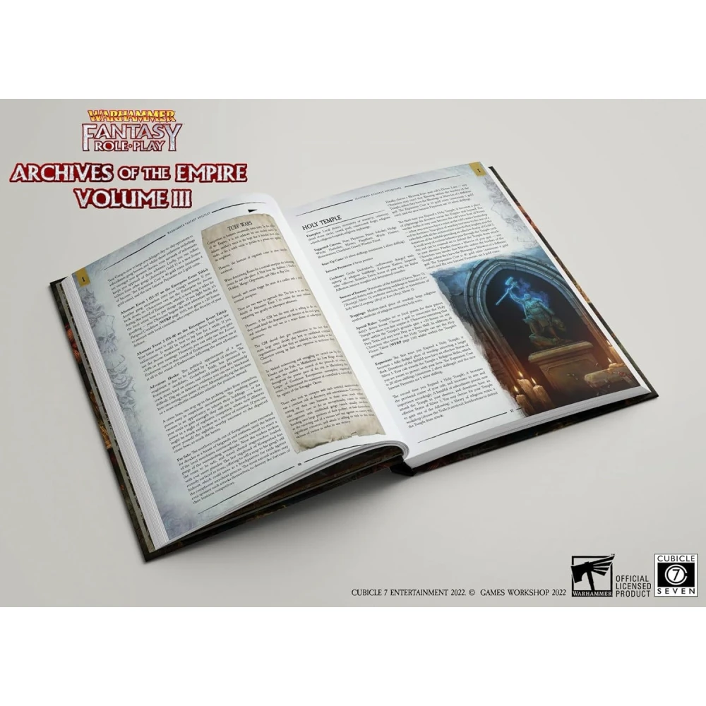 Warhammer Fantasy Roleplay: Archives of The Empire Volume 3