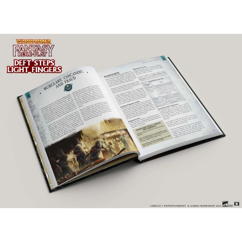 Warhammer Fantasy Roleplay: Deft Steps Light Fingers