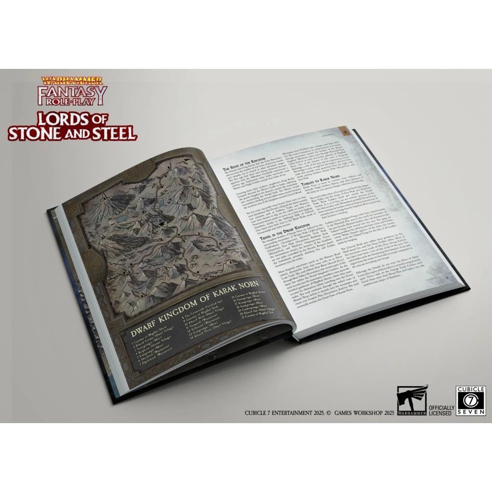 Warhammer Fantasy Roleplay: Lords of Stone and Steel