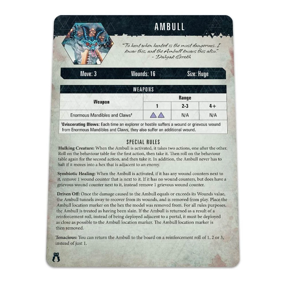 Warhammer Quest: Blackstone Fortress - The Dreaded Ambull