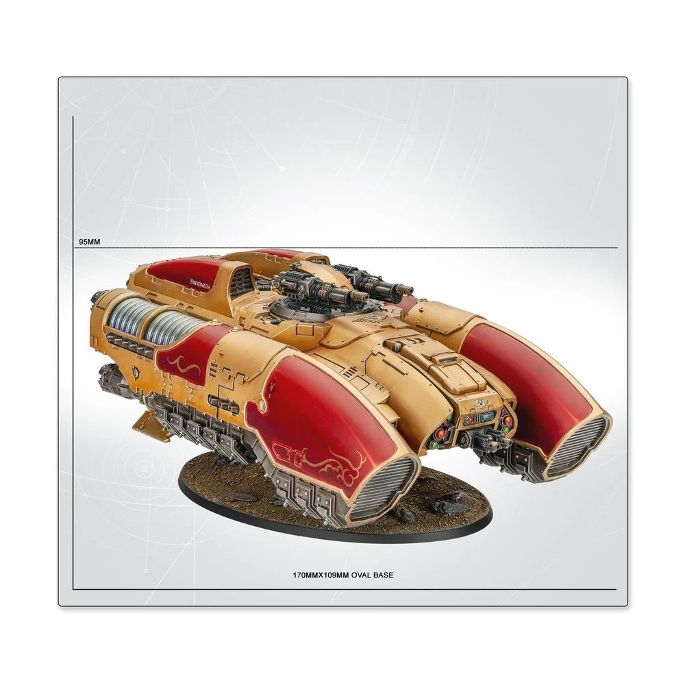 Warhammer: The Horus Heresy - Adeptus Custodes Coronus Grav-Carrier