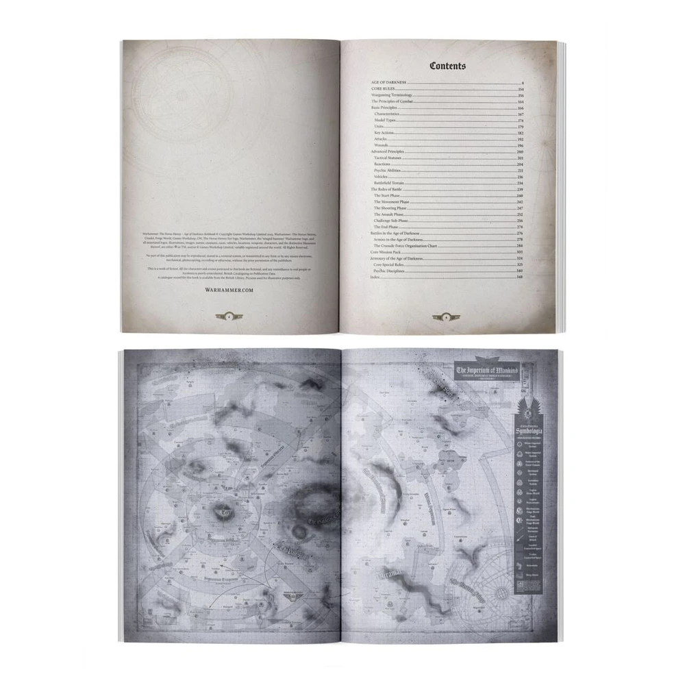 Warhammer: The Horus Heresy - Age of Darkness Regelbuch