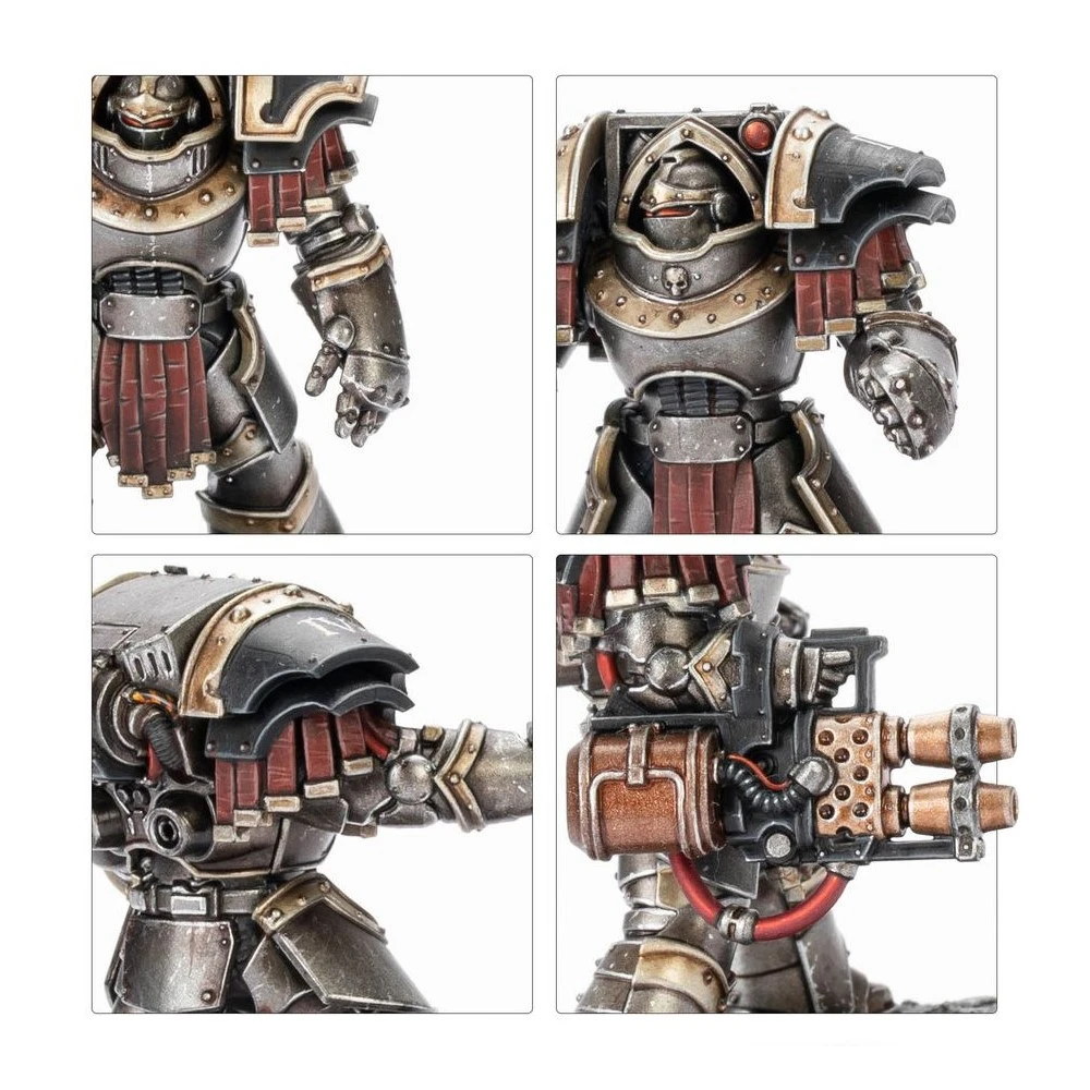 Warhammer: The Horus Heresy Cataphractii Terminators with Combi-bolters and Power Fists