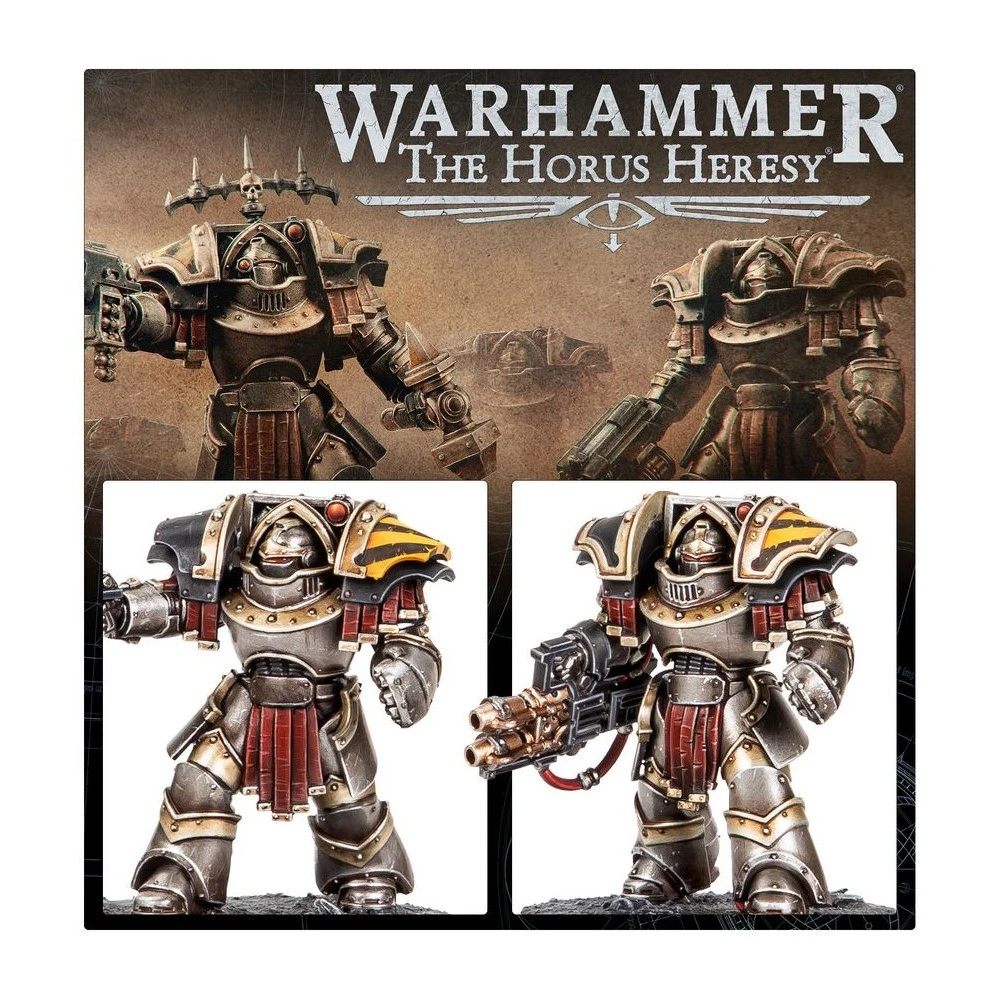 Warhammer: The Horus Heresy Cataphractii Terminators with Combi-bolters and Power Fists