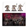 Warhammer: The Horus Heresy Cataphractii Terminators with Volkite Chargers and Power Mauls