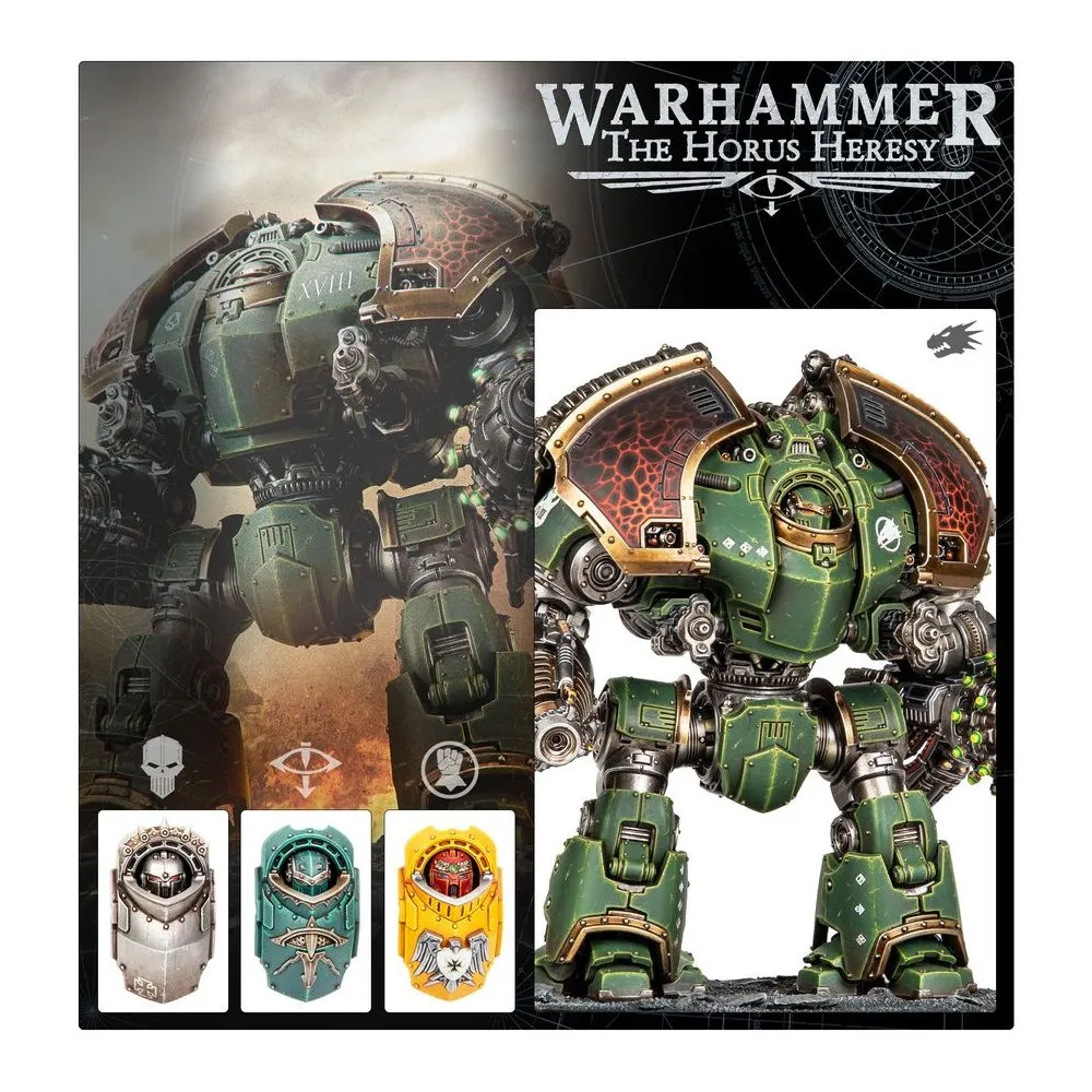 Warhammer: The Horus Heresy - Legiones Astartes Saturnine Siege Dreadnought