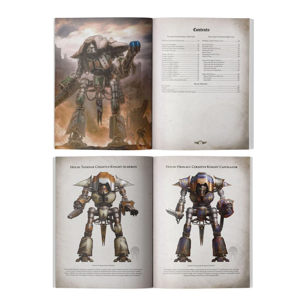 Warhammer: The Horus Heresy - Liber Questoris: Knights and Titans Army Book