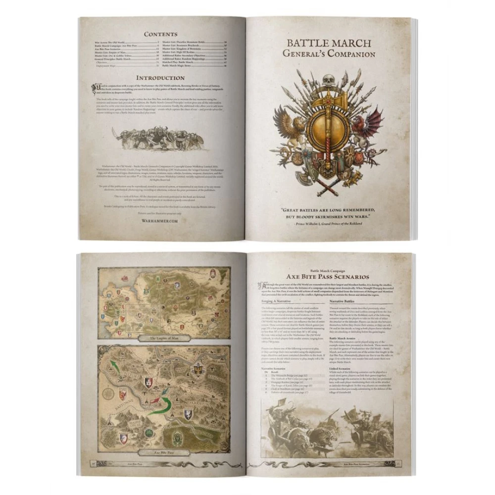 Warhammer: The Old World - Battle March: General's Companion