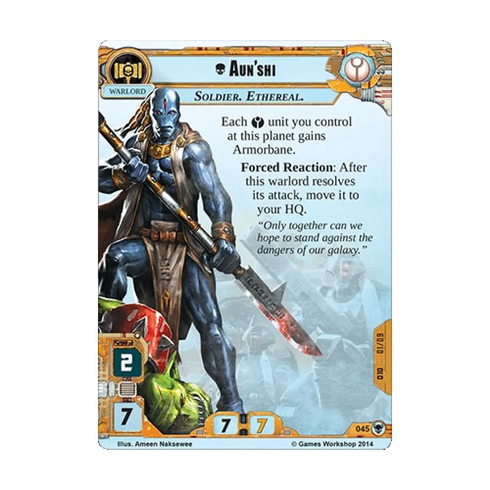 Warhammer 40000 Conquest LCG: Gift of the Ethereals