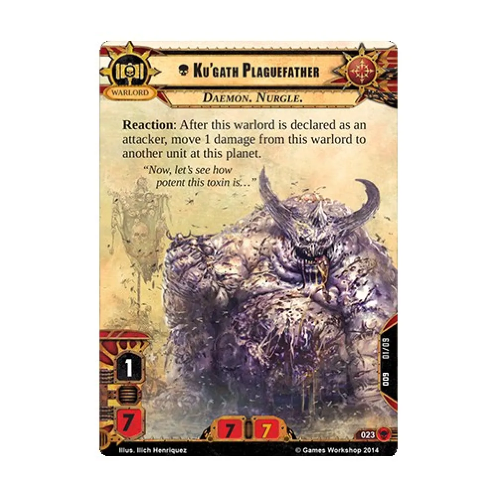 Warhammer 40000 Conquest LCG: The Scourge