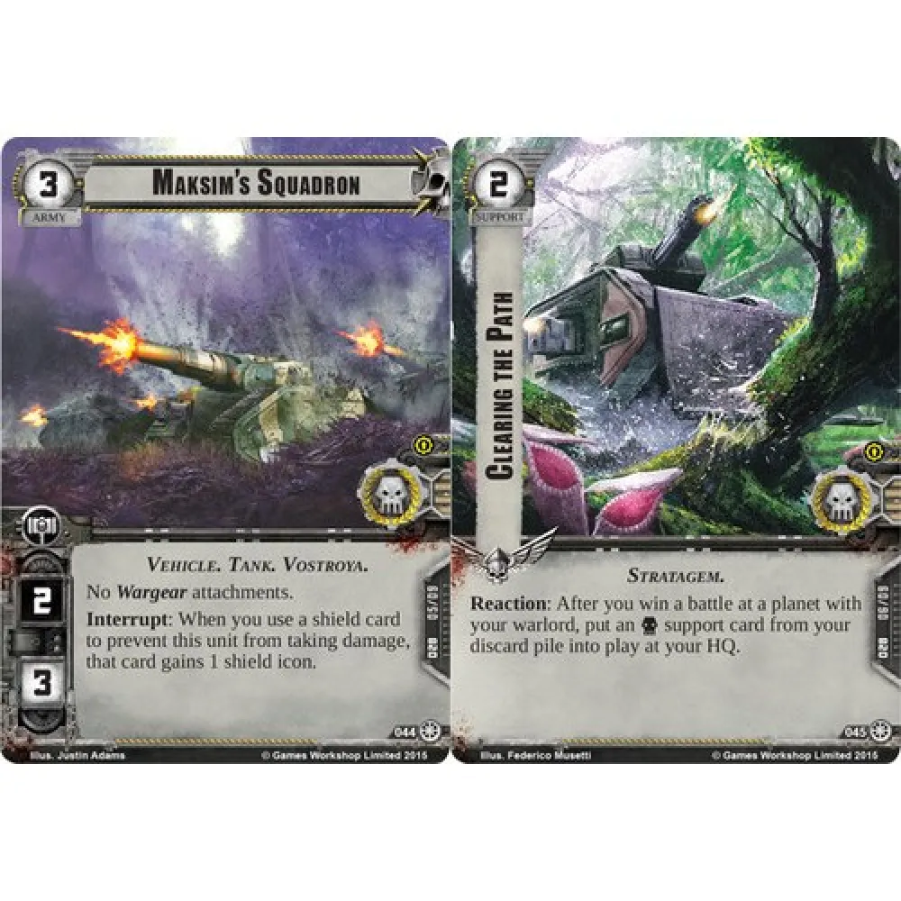 Warhammer 40000 Conquest LCG: Slash and Burn