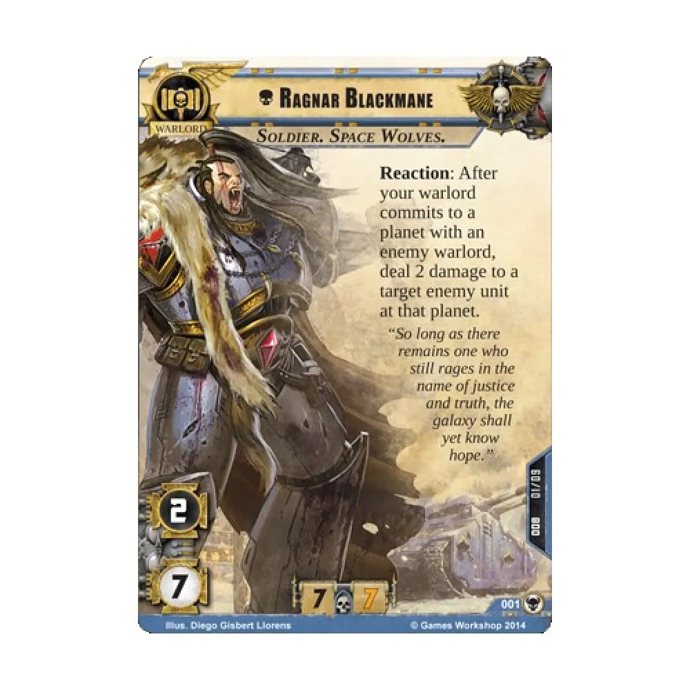 Warhammer 40000 Conquest LCG: The Howl of Blackmane