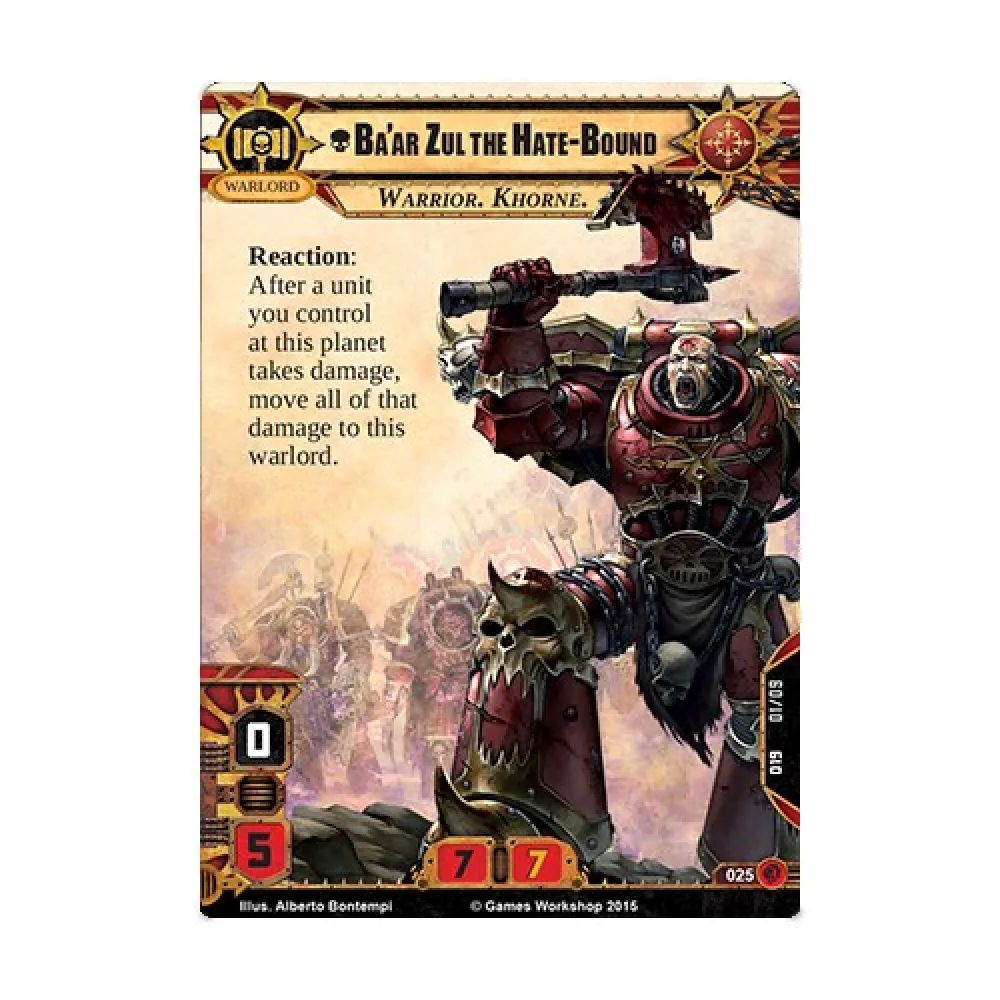 Warhammer 40000 Conquest LCG: Boundless Hate