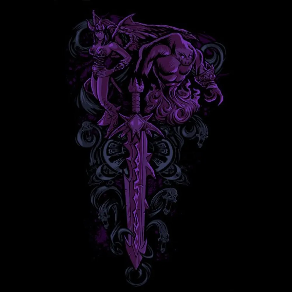 Tričko World of Warcraft - Warlock Legendary