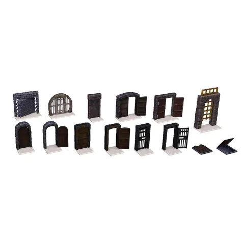 WarLock Dungeon Tiles: Doors and Archways