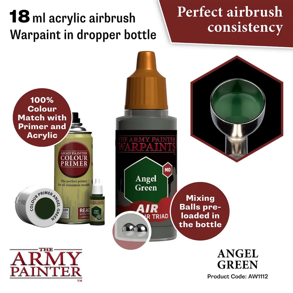 Warpaints Air Angel Green