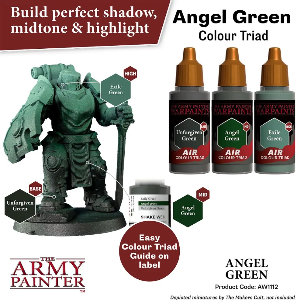 Warpaints Air Angel Green