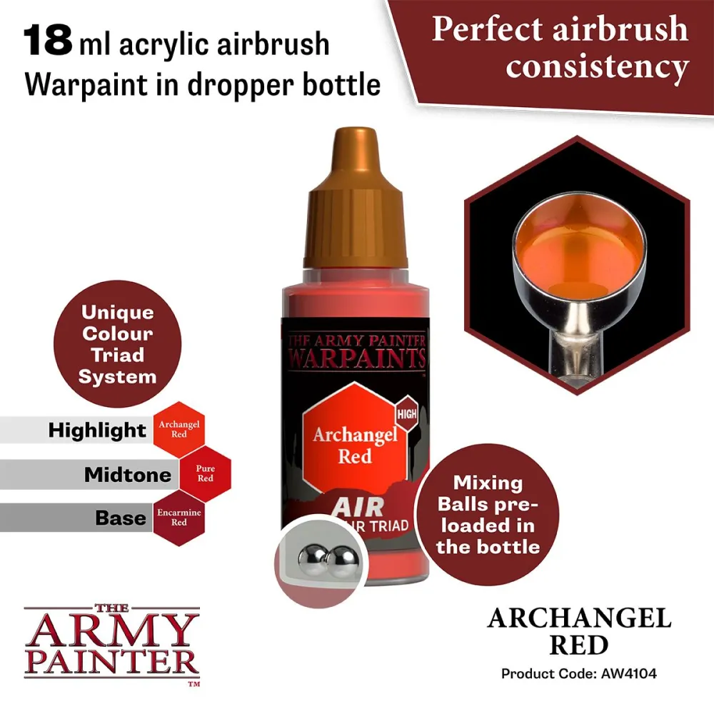 Warpaints Air Archangel Red