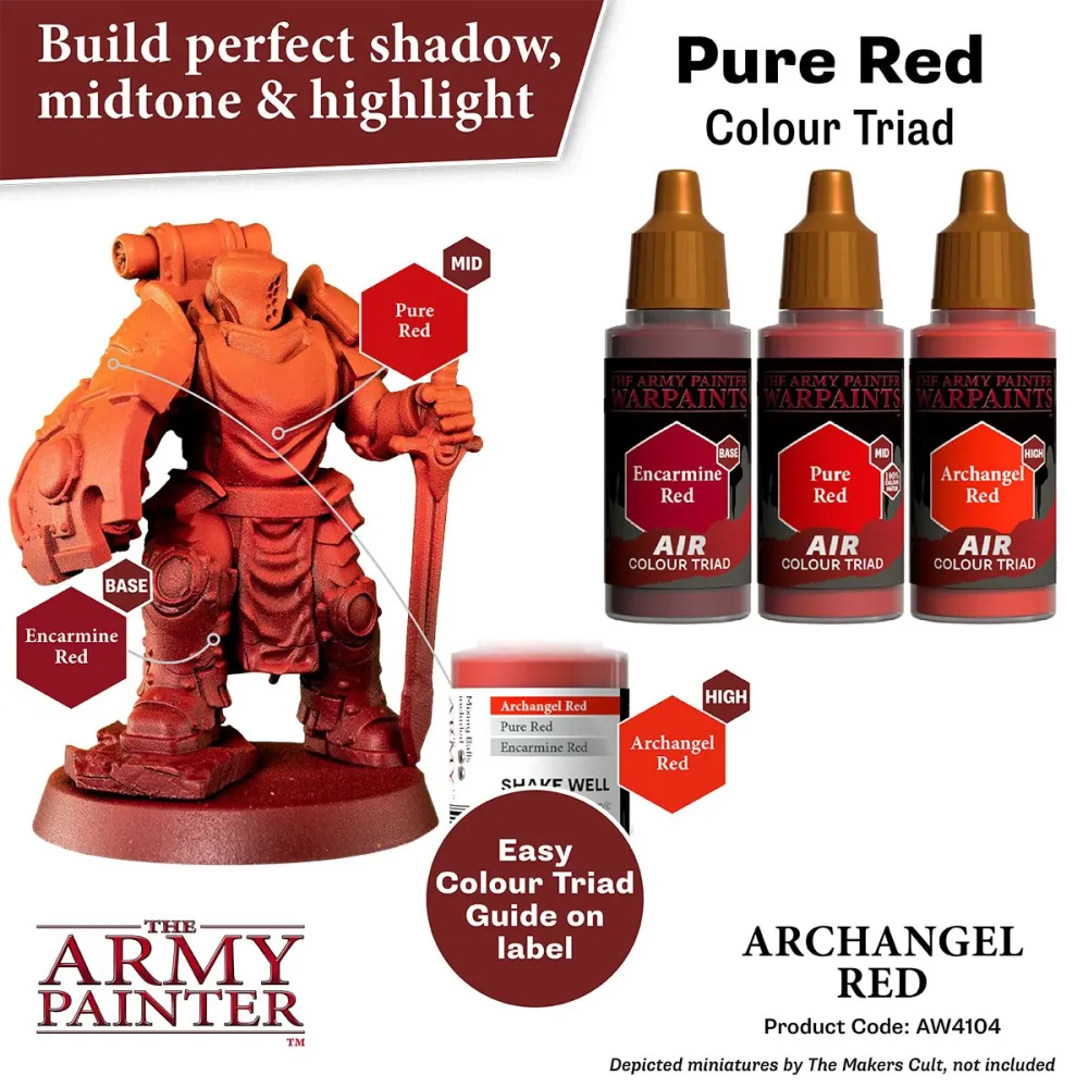 Warpaints Air Archangel Red