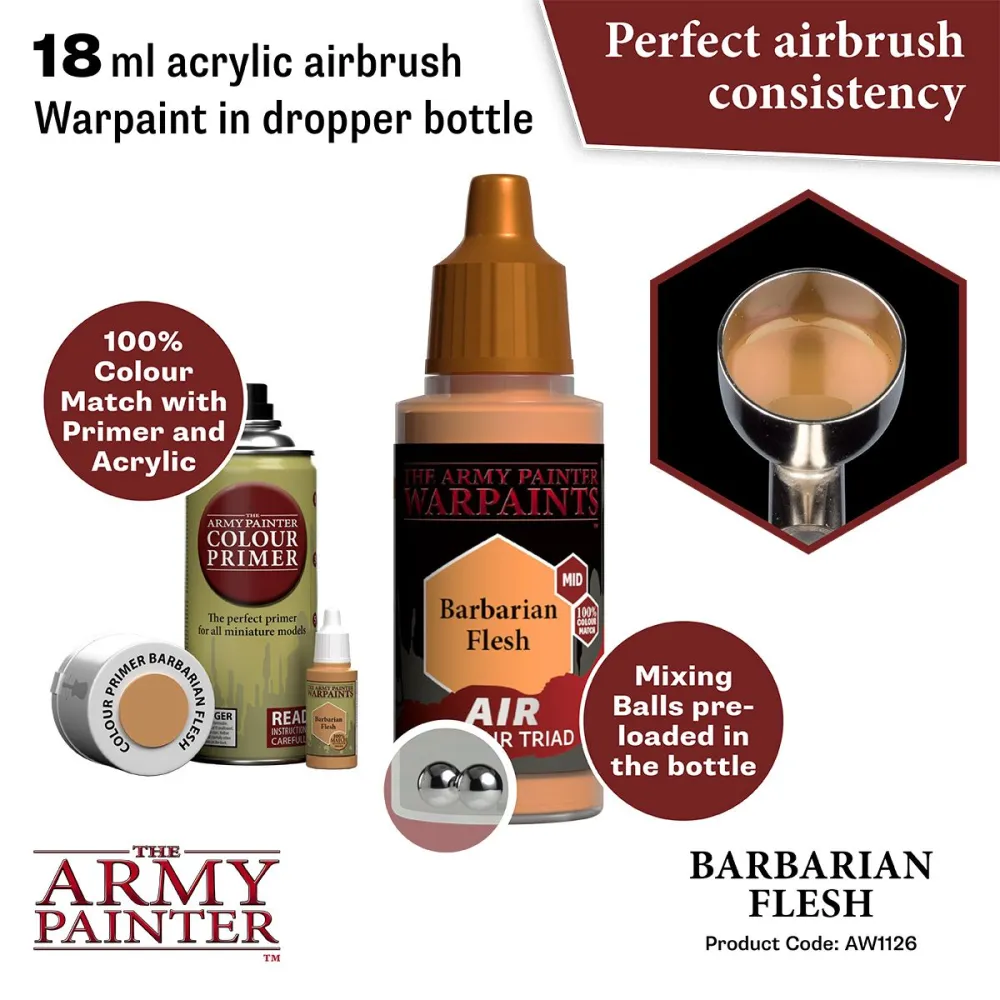 Warpaints Air Barbarian Flesh