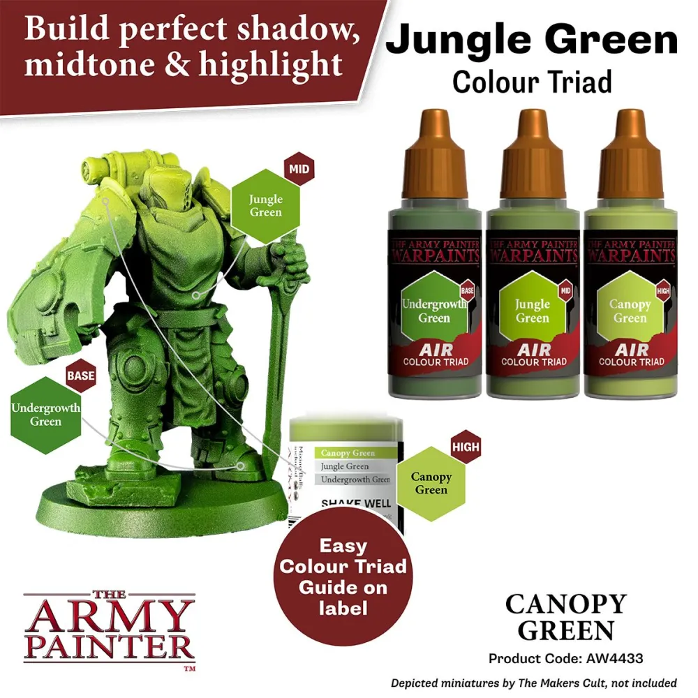 Warpaints Air Canopy Green