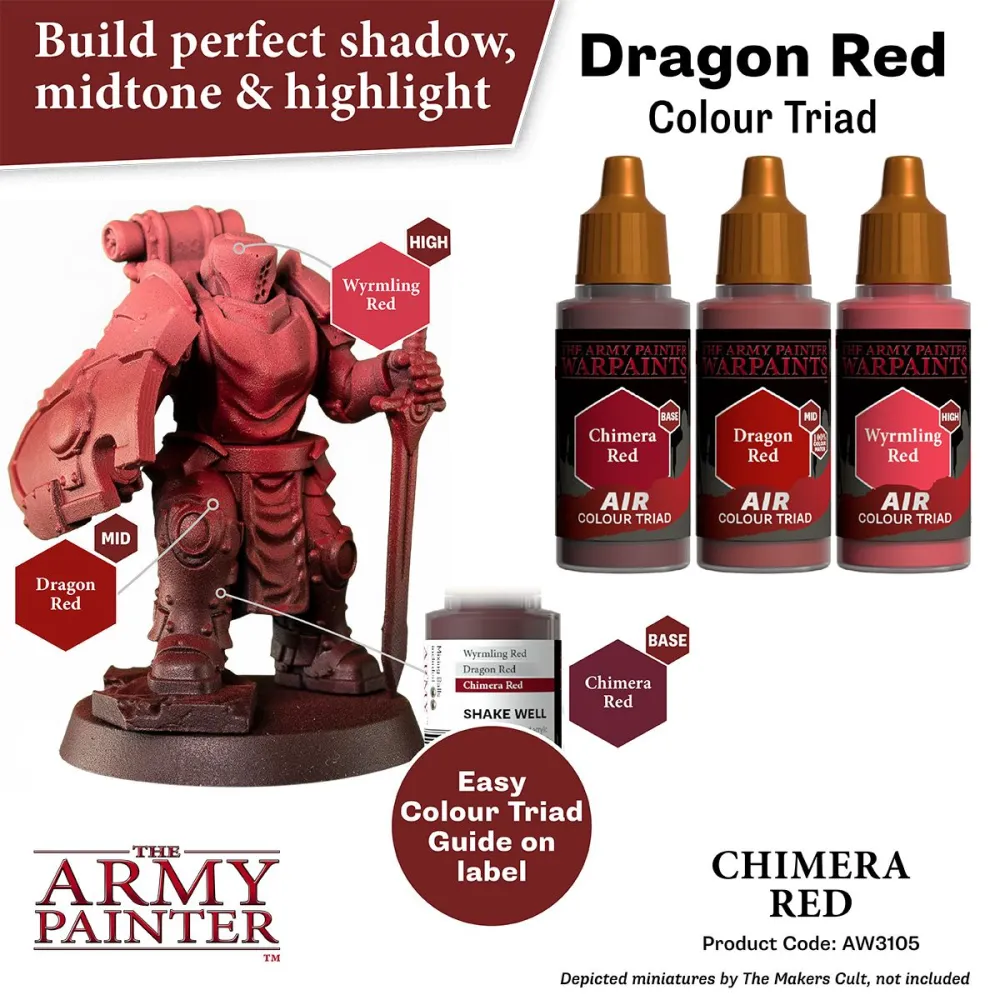 Warpaints Air Chimera Red