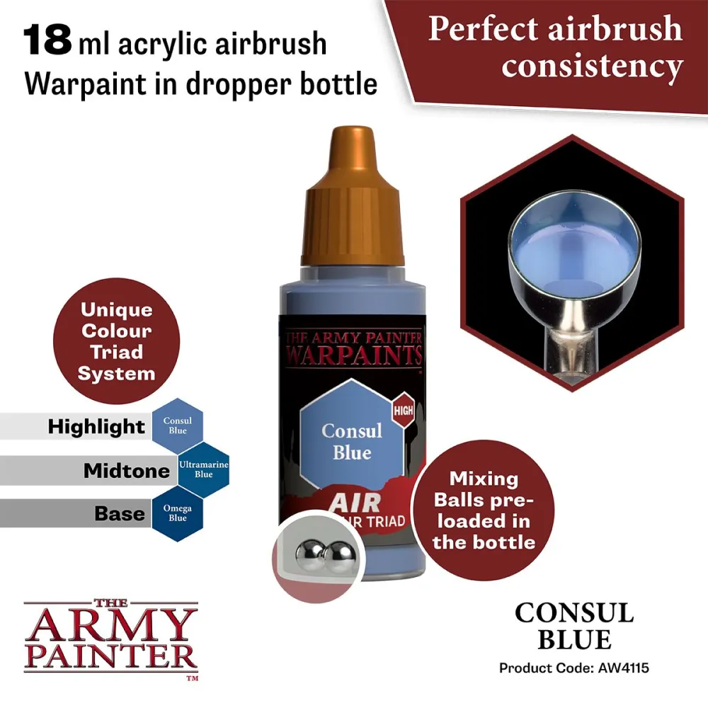 Warpaints Air Consul Blue