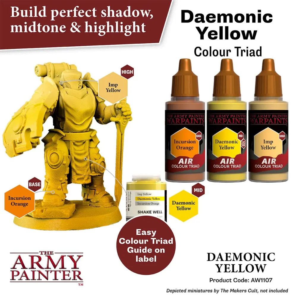 Warpaints Air Daemonic Yellow