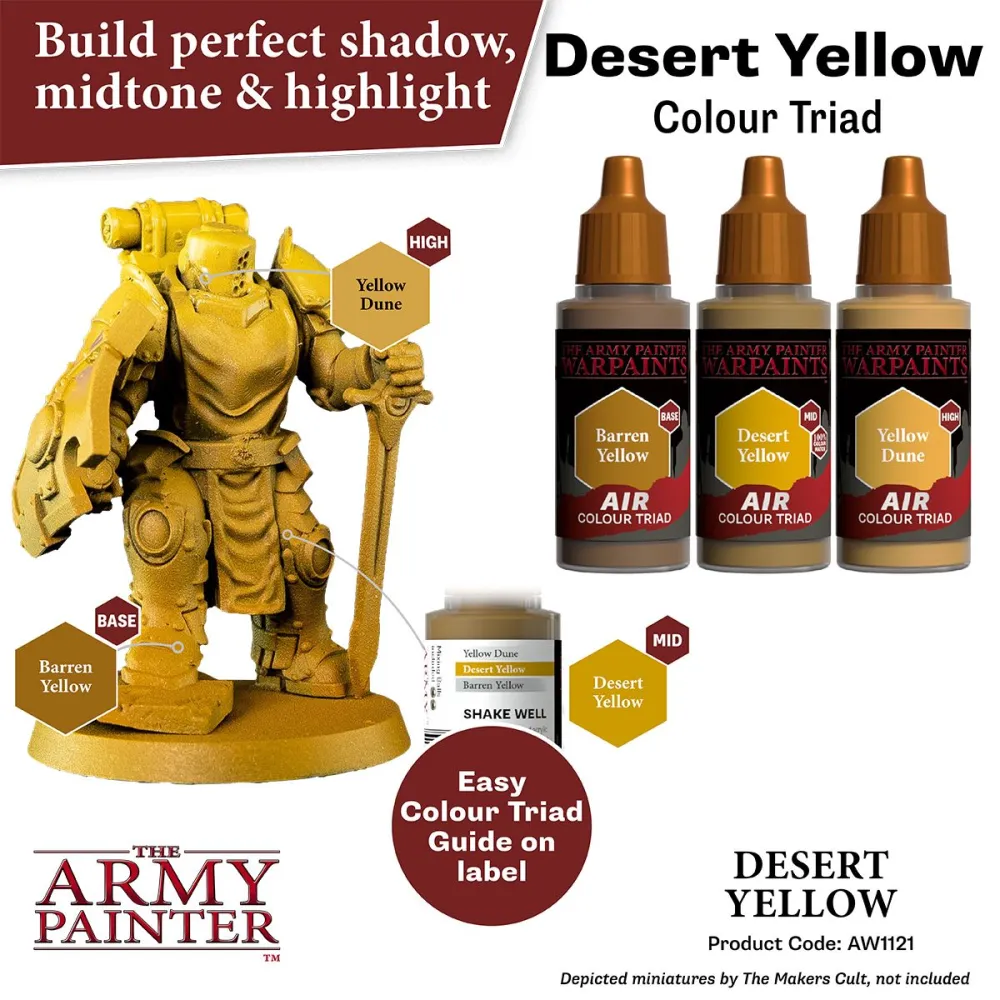 Warpaints Air Desert Yellow