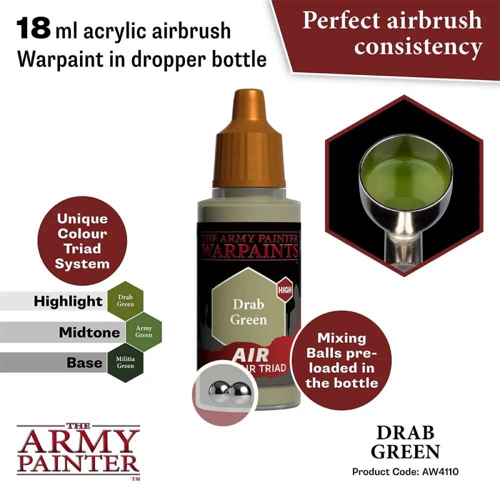 Warpaints Air Drab Green