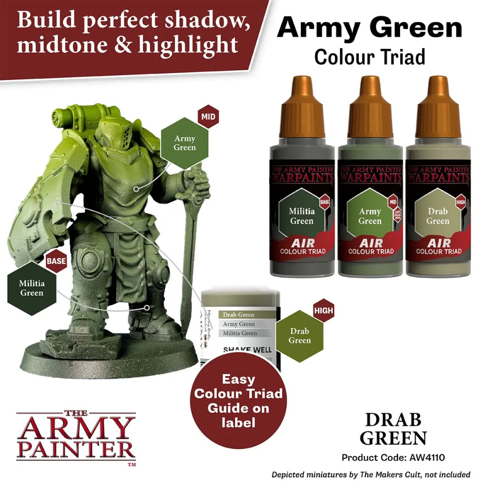 Warpaints Air Drab Green