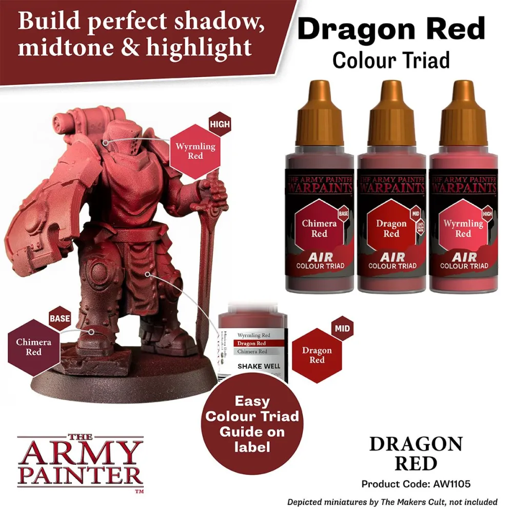 Warpaints Air Dragon Red