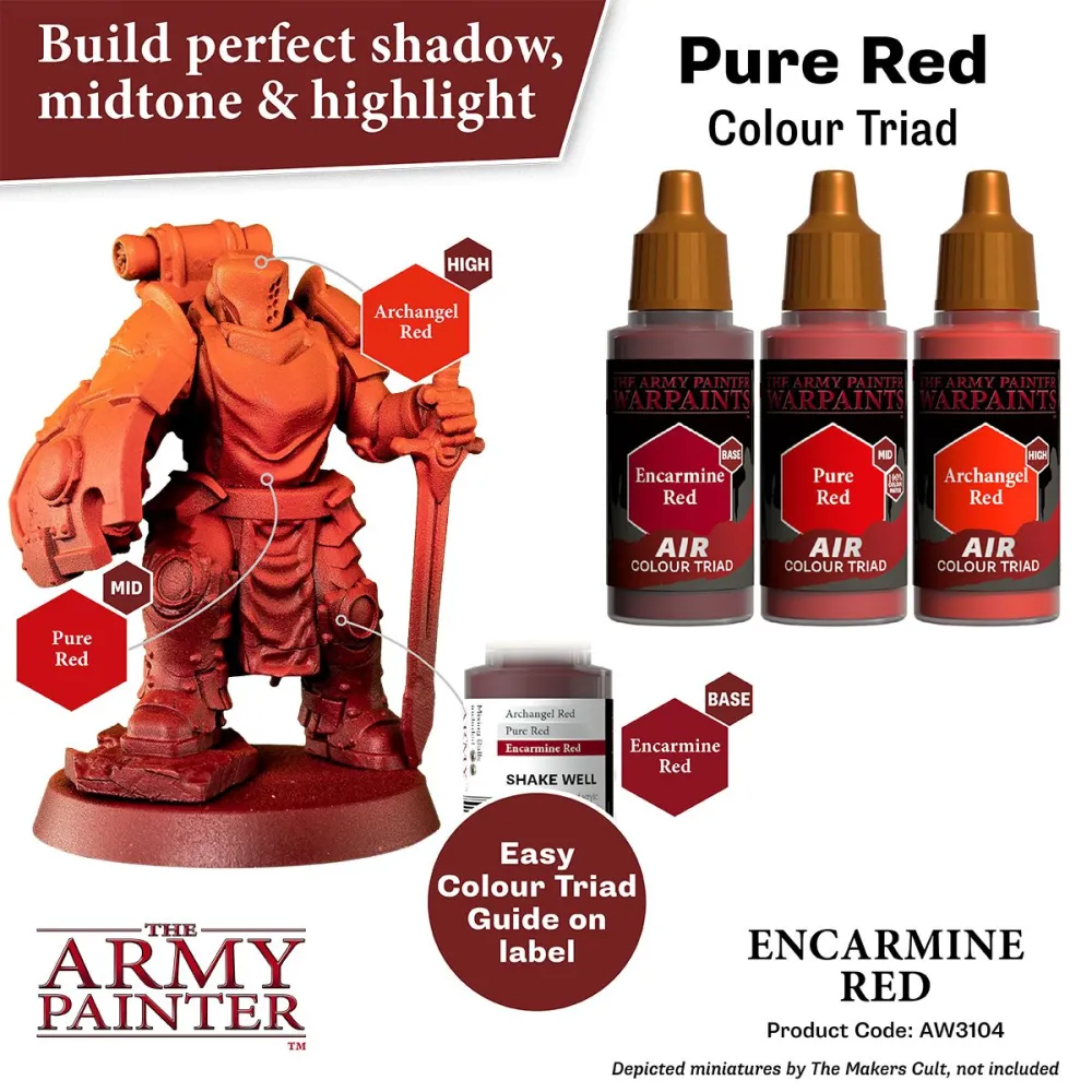 Warpaints Air Encarmine Red