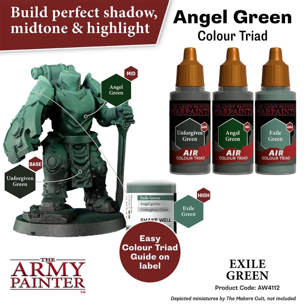 Warpaints Air Exile Green