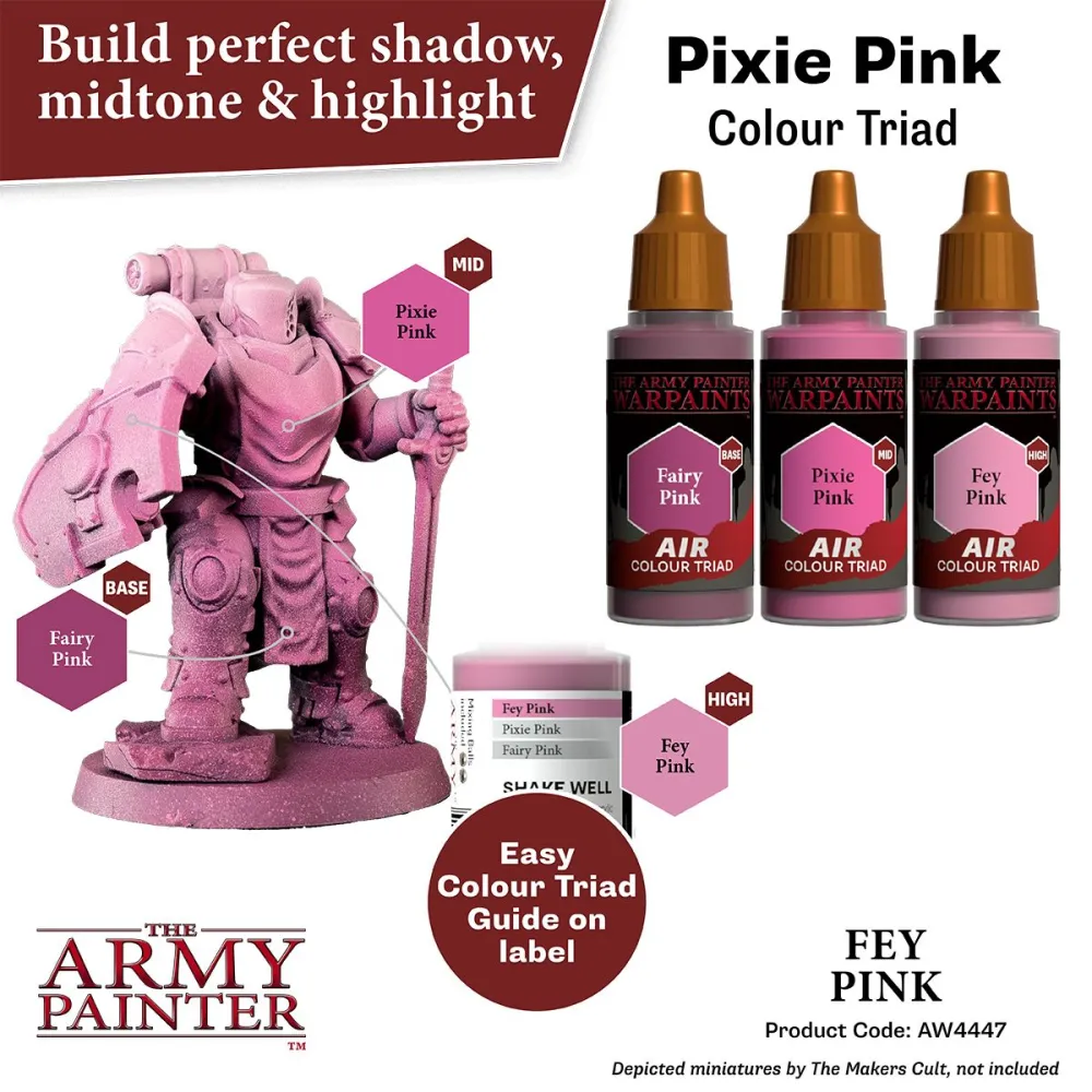 Warpaints Air Fey Pink