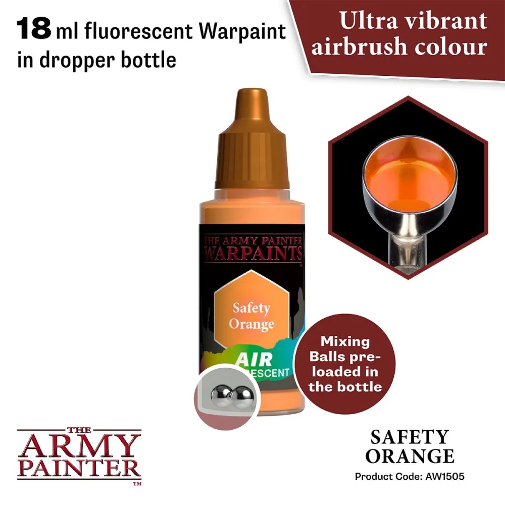 Warpaints Air Fluo Safety Orange
