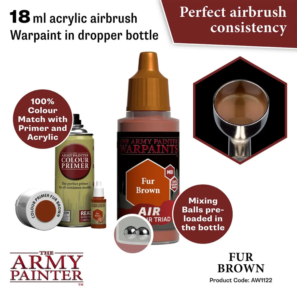 Warpaints Air Fur Brown