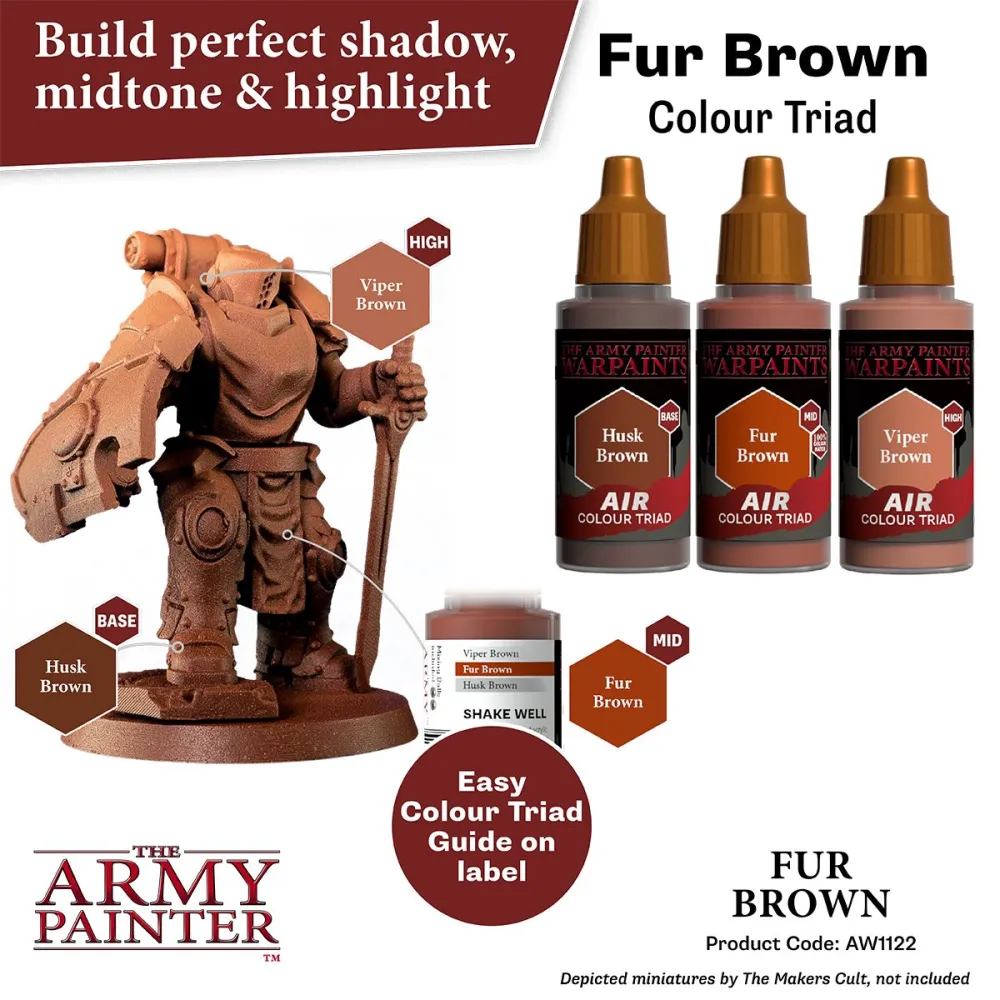 Warpaints Air Fur Brown