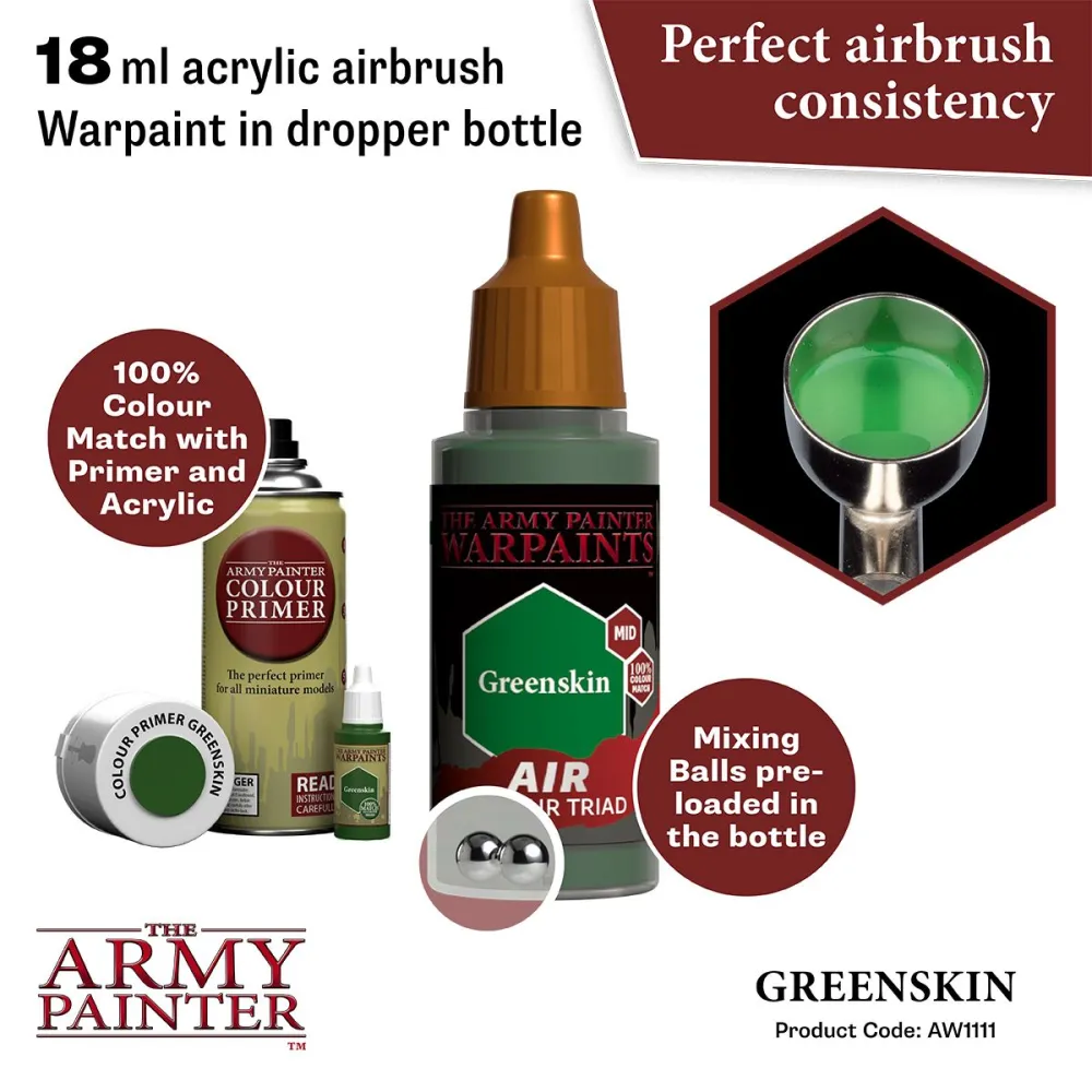 Warpaints Air Greenskin