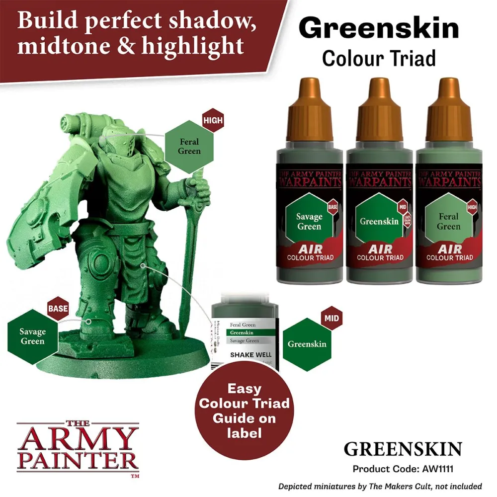 Warpaints Air Greenskin