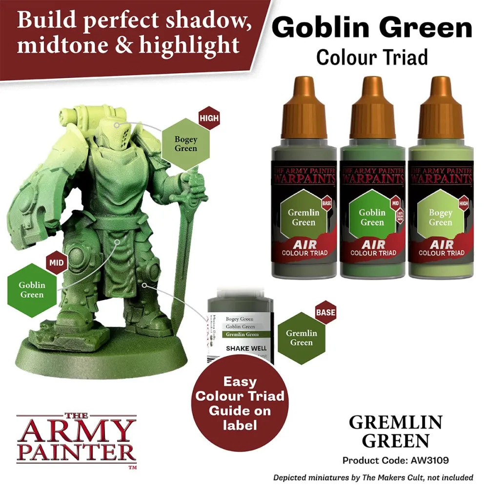 Warpaints Air Gremlin Green