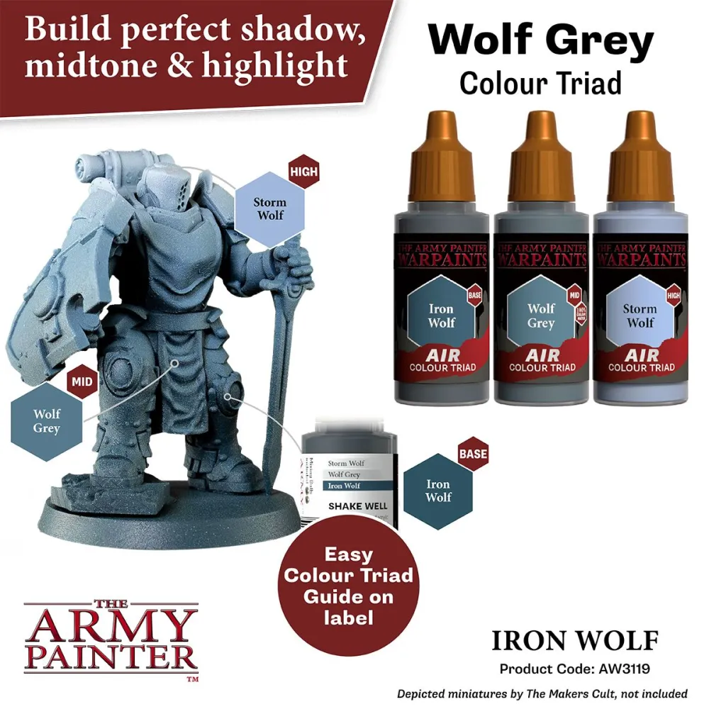Warpaints Air Iron Wolf