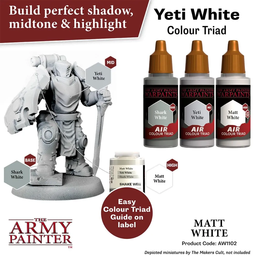 Warpaints Air Matt White