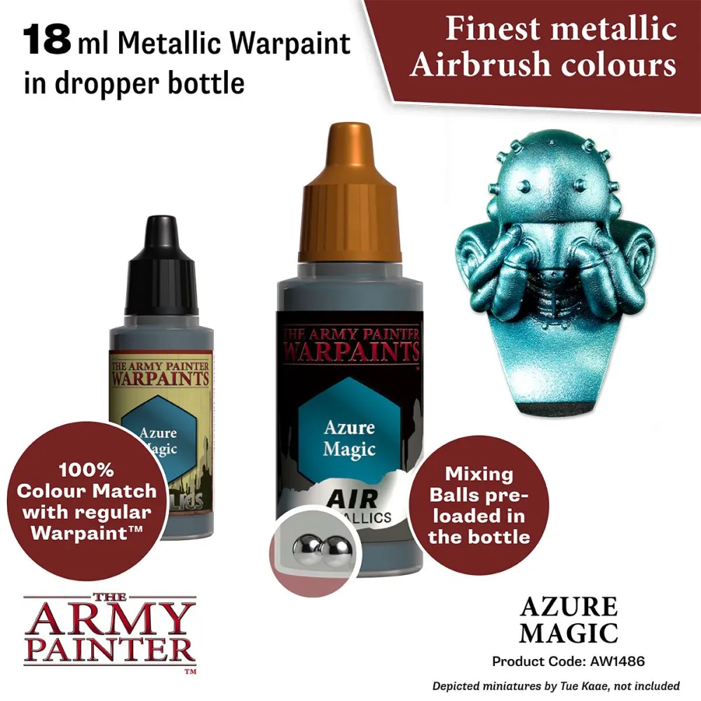 Warpaints Air Metallic Azure Magic