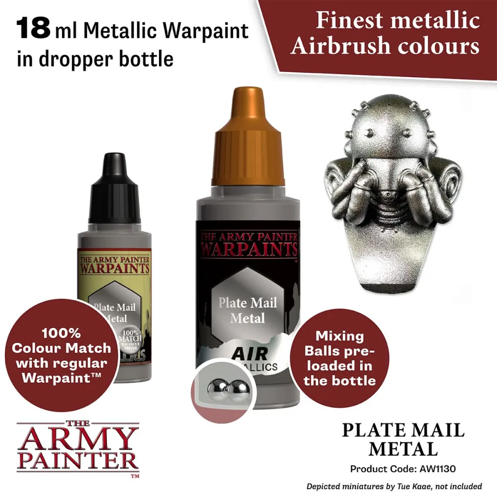 Warpaints Air Metallic Plate Mail Metal