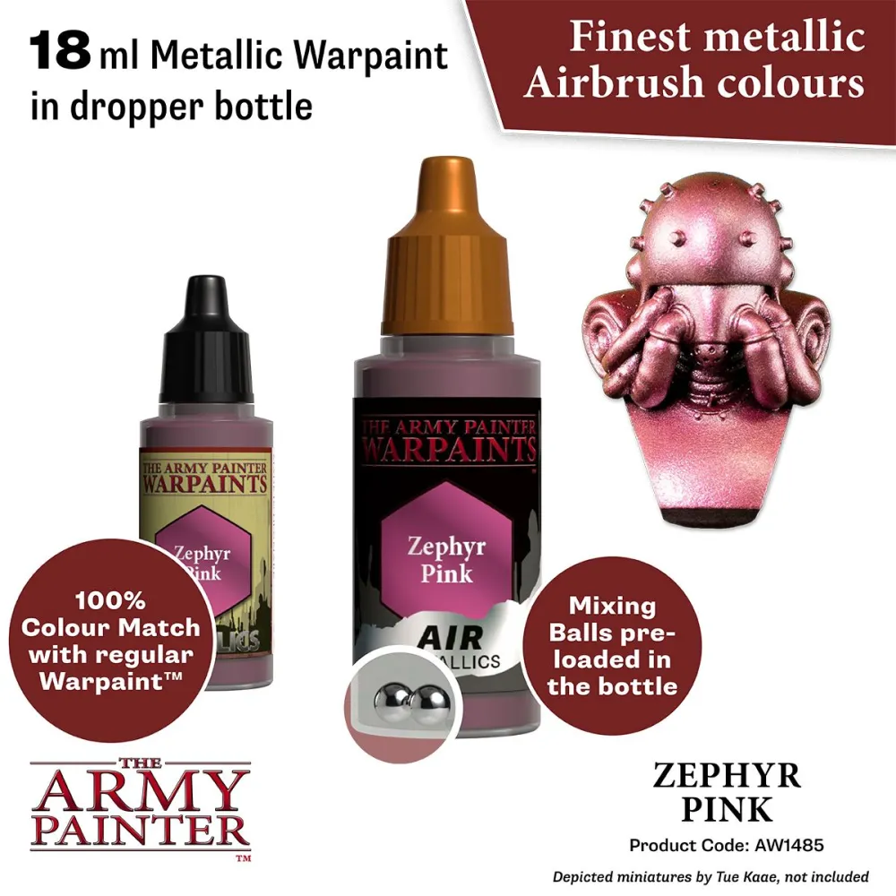 Warpaints Air Metallic Zephyr Pink