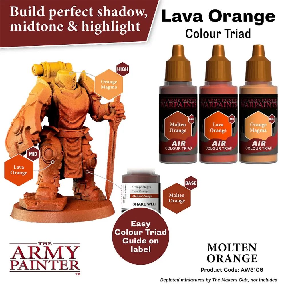 Warpaints Air Molten Orange