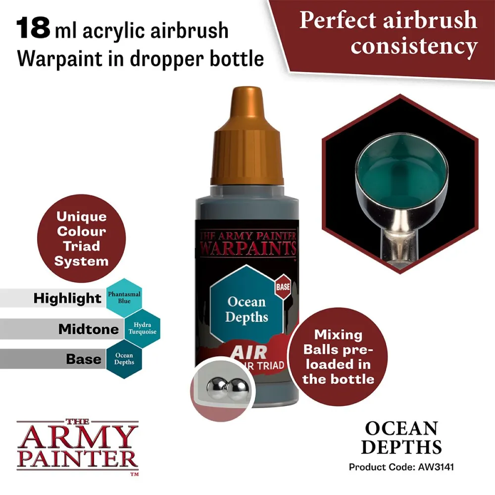 Warpaints Air Ocean Depths