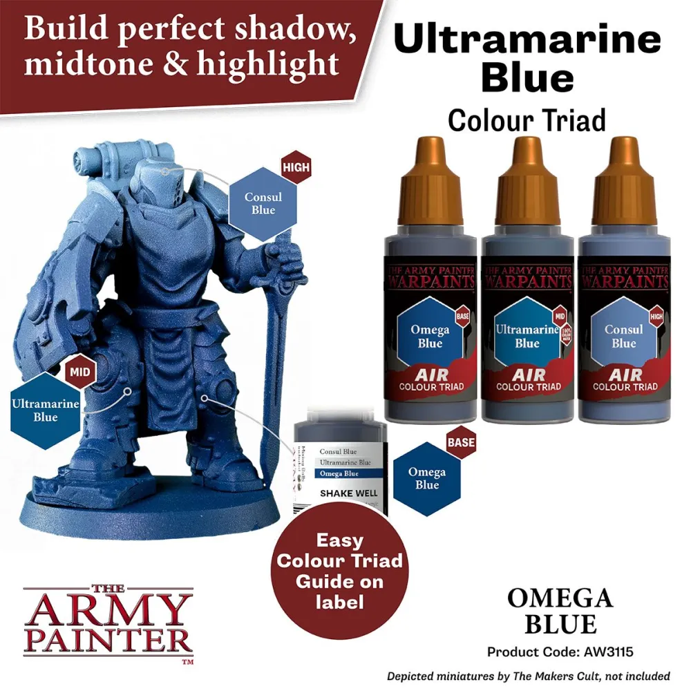 Warpaints Air Omega Blue