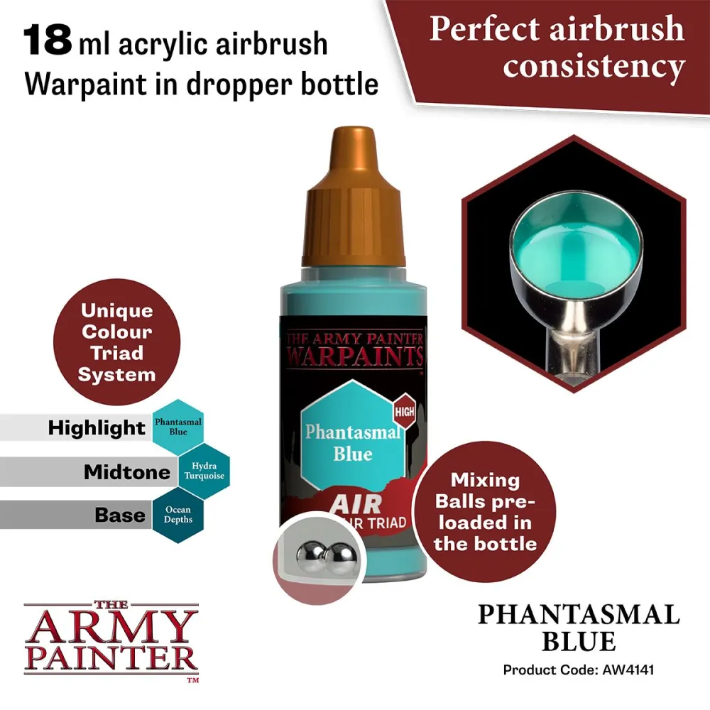 Warpaints Air Phantasmal Blue